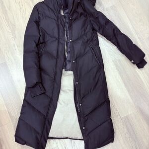 Soia & Kyo maxi down parka coat XS